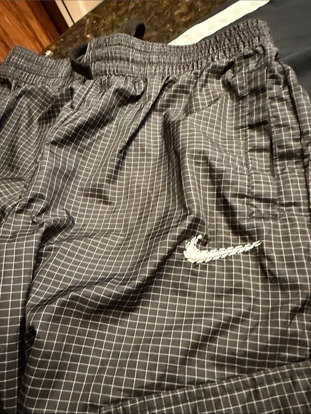 Nike Kids Navy & Gray Cargo Jogger Sweatpants